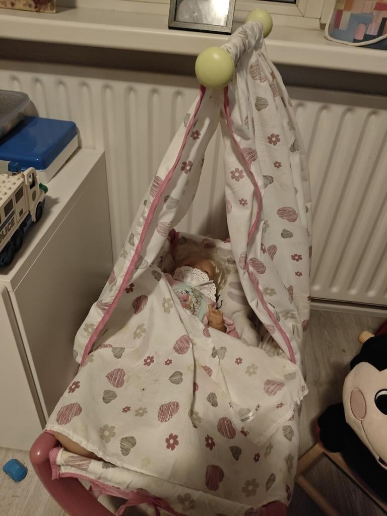 Smoby poppenwieg, Ophalen, Gebruikt, Babypop