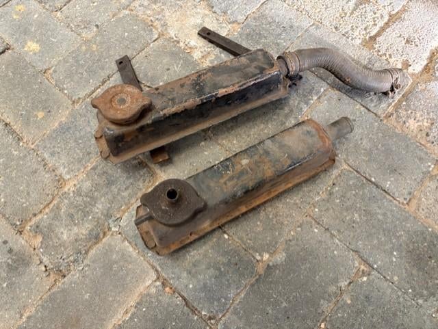 Triumph spitfire MK1 header tanks, Ophalen