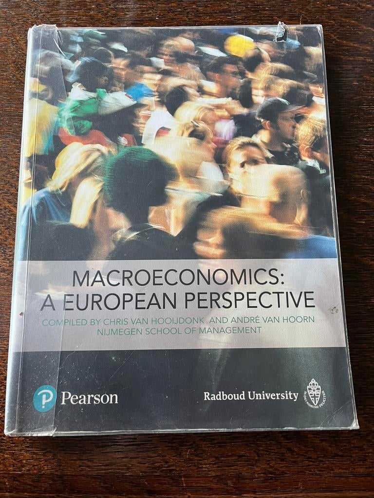Macroeconomics: A European Perspective Compiled chapters, Boeken, Ophalen of Verzenden, Gamma, Zo goed als nieuw, WO
