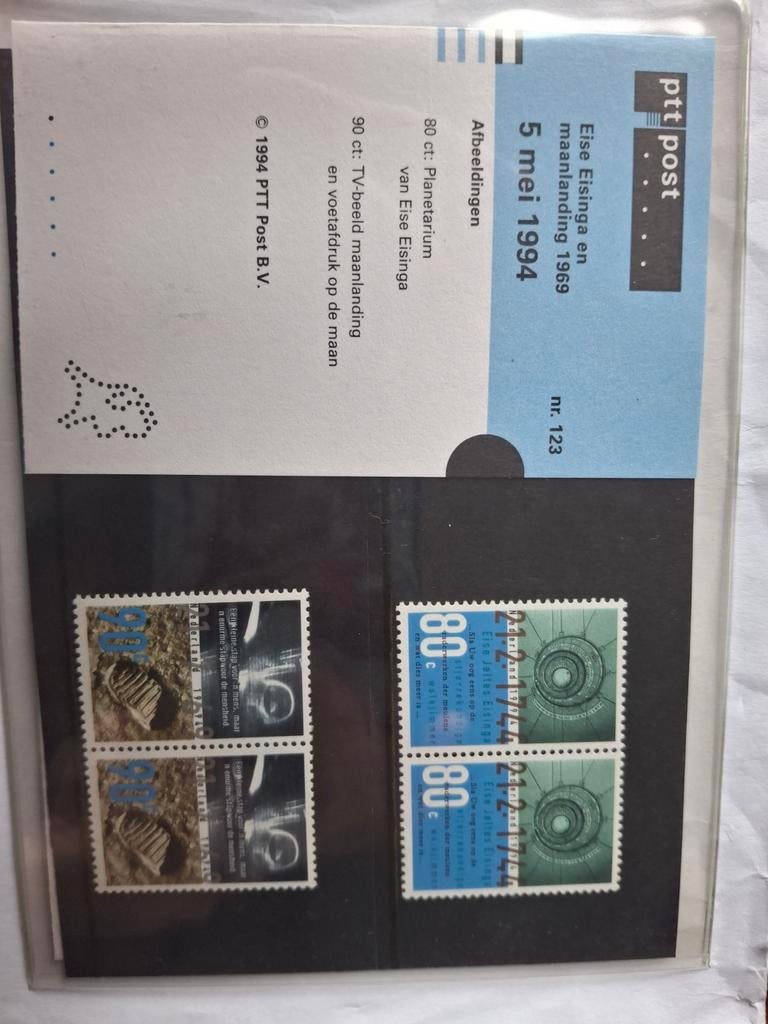 Postzegels Eise Eisinga 1994, Ophalen of Verzenden, Na 1940, Postfris