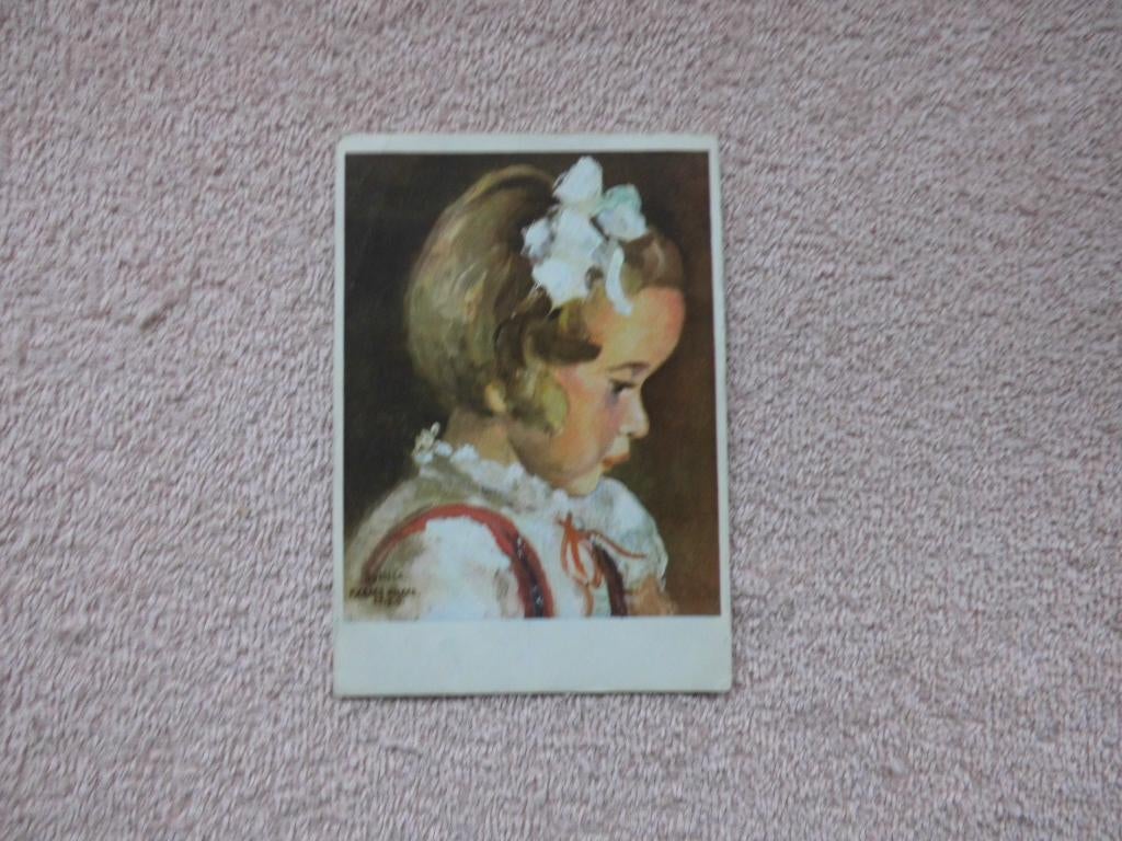 Kinderkopje , Mevr Kroes - Kelder., Ophalen of Verzenden, 1940 tot 1960, Gelopen, Kinderen