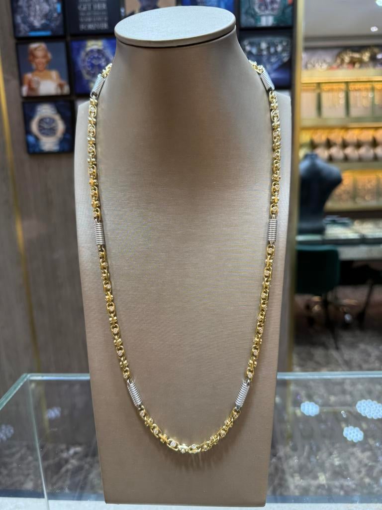 18KT Goud - 67.6 Gram - Ketting - MONTE CARLO