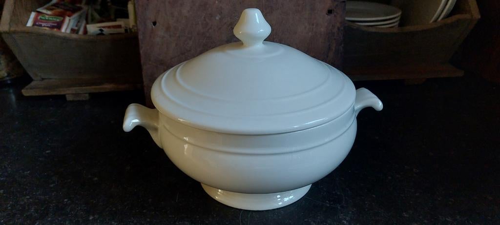 Royal Boch Soepterrine - Roomwit, Ophalen of Verzenden