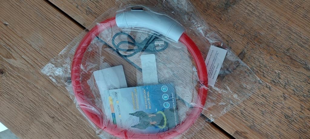 Led halsband hond, Dieren en Toebehoren, Ophalen of Verzenden, Zo goed als nieuw