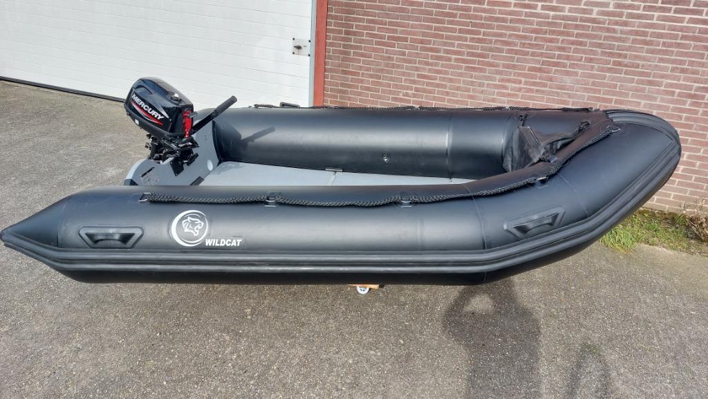 Wildcat 350 SBI Stoere Heavy Duty Rubberboot SHOWROOM DEAL, Watersport en Boten, Rubberboten, Zo goed als nieuw, Overige merken