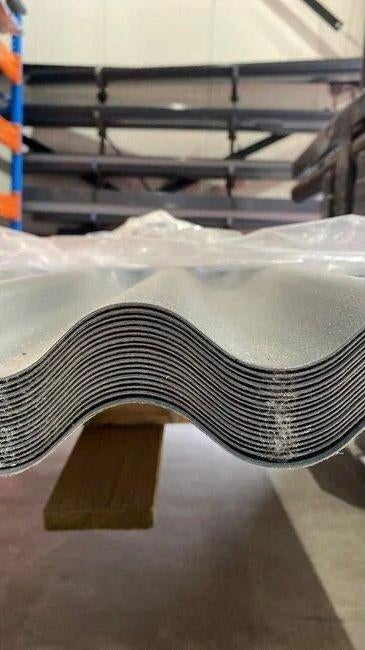 Partij stalen Golfplaten 16 stuks van 100x350cm, Nieuw, Ophalen of Verzenden, 15 m² of meer, Golfplaat