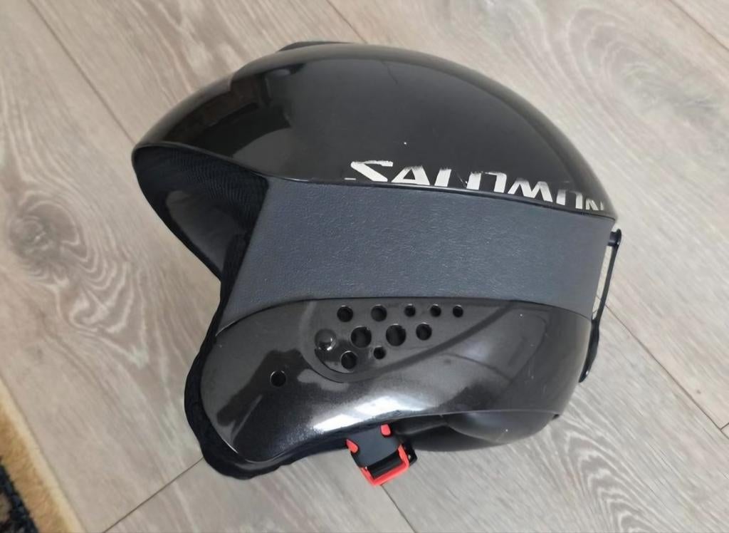 Salomon Race Ski helm XL izgs, Sport en Fitness, Skiën en Langlaufen, Overige typen, Zo goed als nieuw, Minder dan 100 cm, Salomon