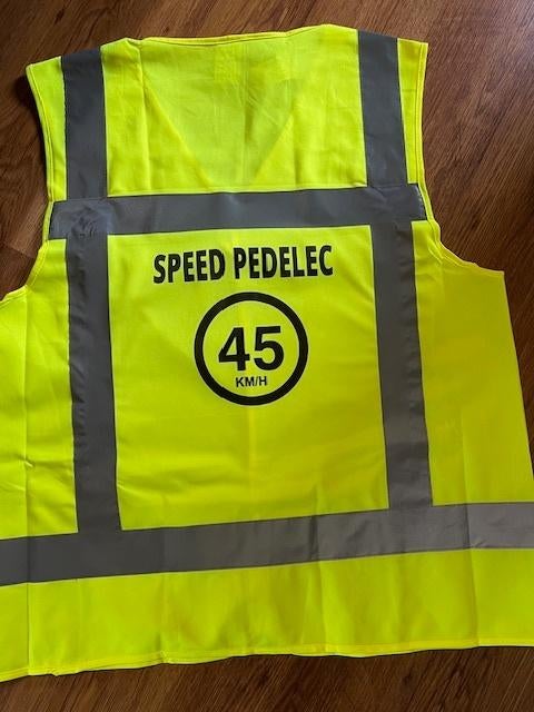 Veiligheidshesje Speed pedelec. Speedpedelec, Fietsen en Brommers, Ophalen of Verzenden, Nieuw