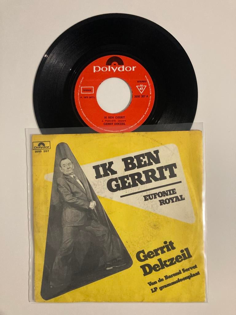 Gerrit Dekzeil - Ik ben Gerrit, Ophalen of Verzenden, 7 inch, Single