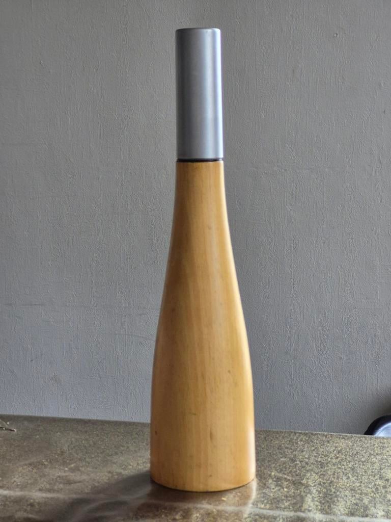 Houten Vintage Bodum pepermolen molen nissen Denemarken, Ophalen of Verzenden, Gebruikt