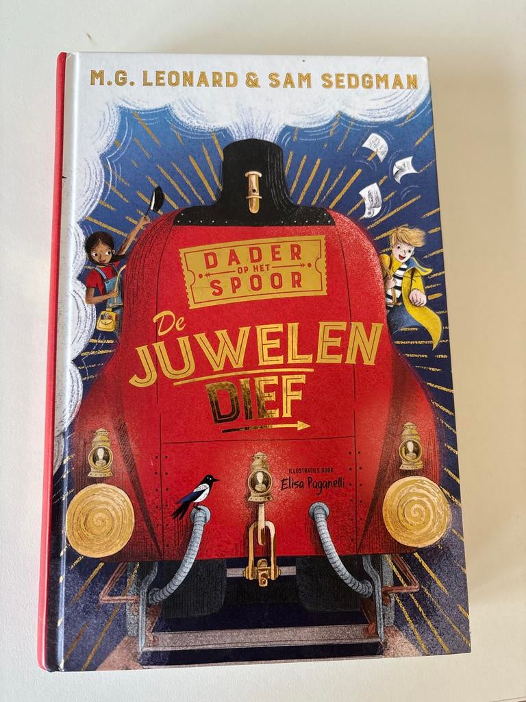 De Juwelen Dief - M.G. Leonard & Sam Sedgman, Ophalen of Verzenden, Zo goed als nieuw, Fictie algemeen