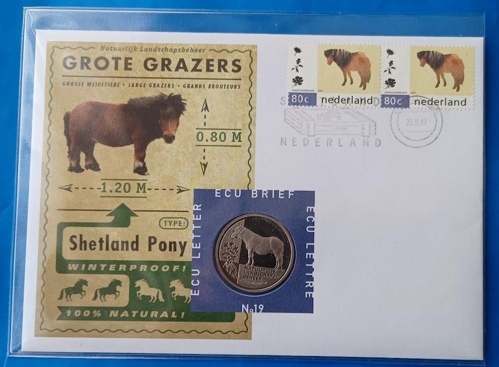 ECU brief 19 - Grote Grazers 1997, Ophalen of Verzenden, Overige materialen, Nederland