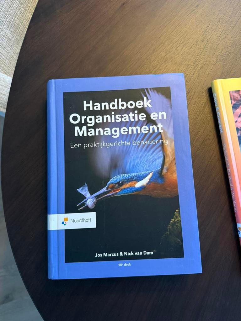 Handboek Organisatie en Management, Ophalen of Verzenden, Zo goed als nieuw, Economie en Marketing