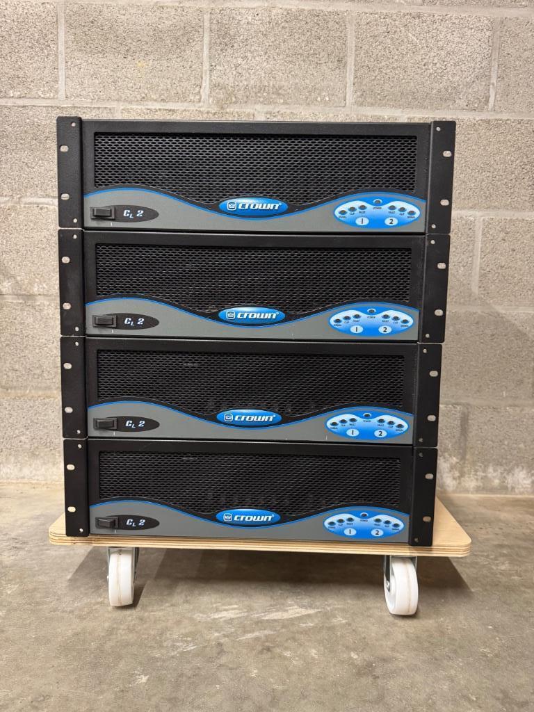 Versterker CROWN CL2, Ophalen, Zo goed als nieuw, 1000 watt of meer, P.A.