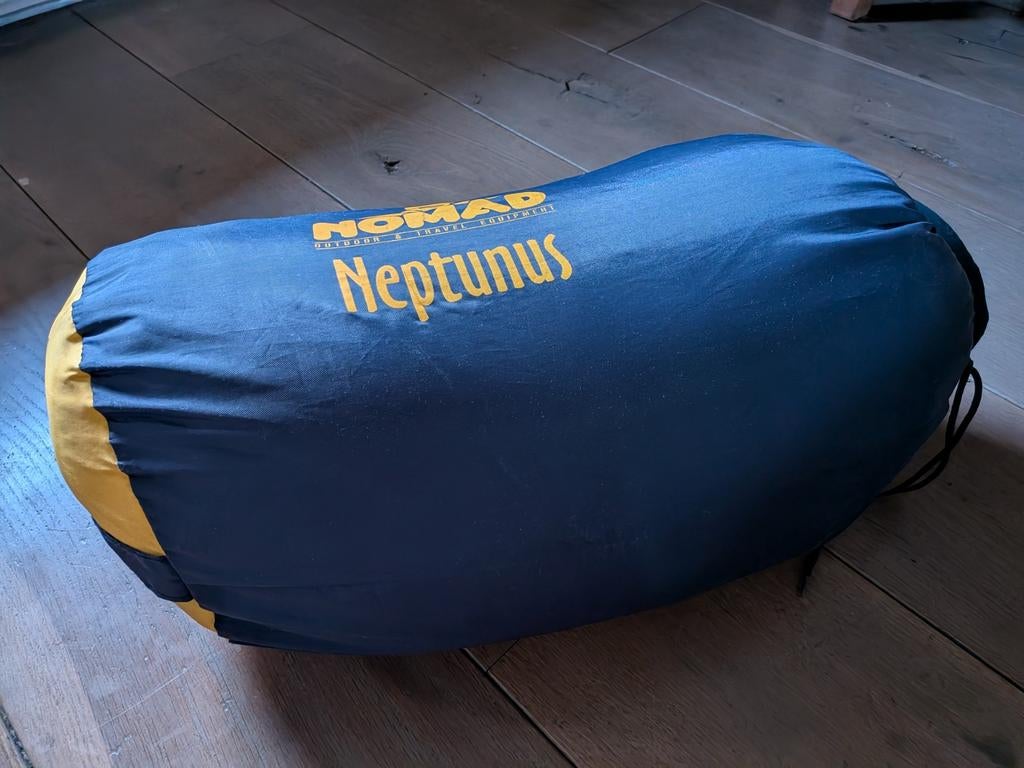 Nomad slaapzak 160x140, Ophalen of Verzenden, Zo goed als nieuw, 70 tot 85 cm, Slaapzak