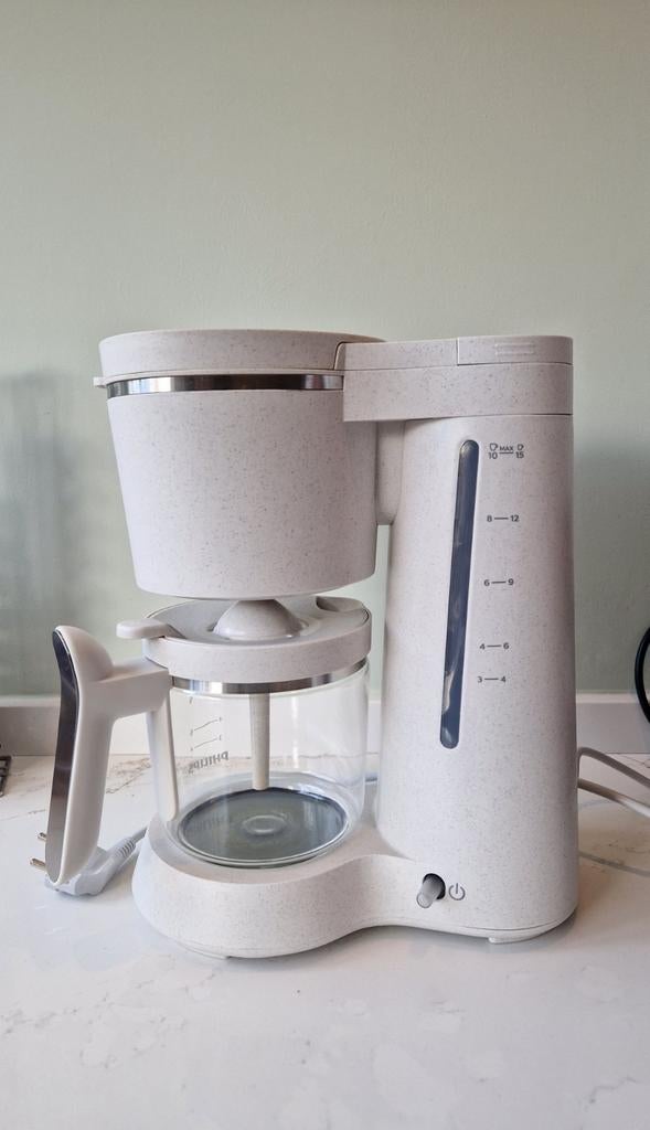 Philips Eco Conscious Koffiezetapparaat HD5120, Afneembaar waterreservoir, 10 kopjes of meer, Koffiemachine, Gemalen koffie