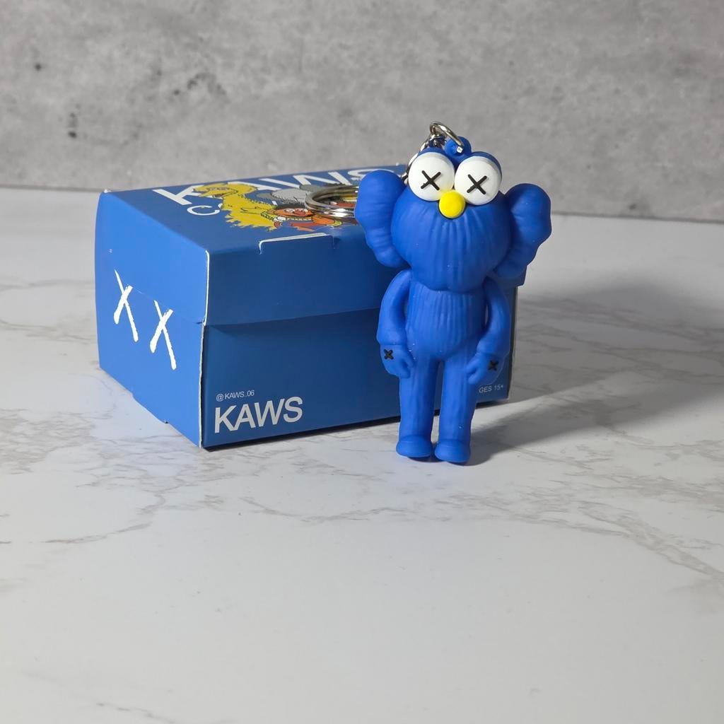 KAWS x Sesame Street Sleutelhanger, Ophalen of Verzenden, Nieuw, Knuffel of Figuurtje