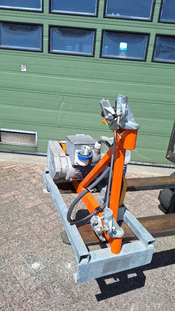 Steigerlier Steiger lier dak staaldraad takel IMER TR225NF, Ophalen, Gebruikt, Industriepark 2a 9351PA Leek, H.O.Albert Ale Slotema