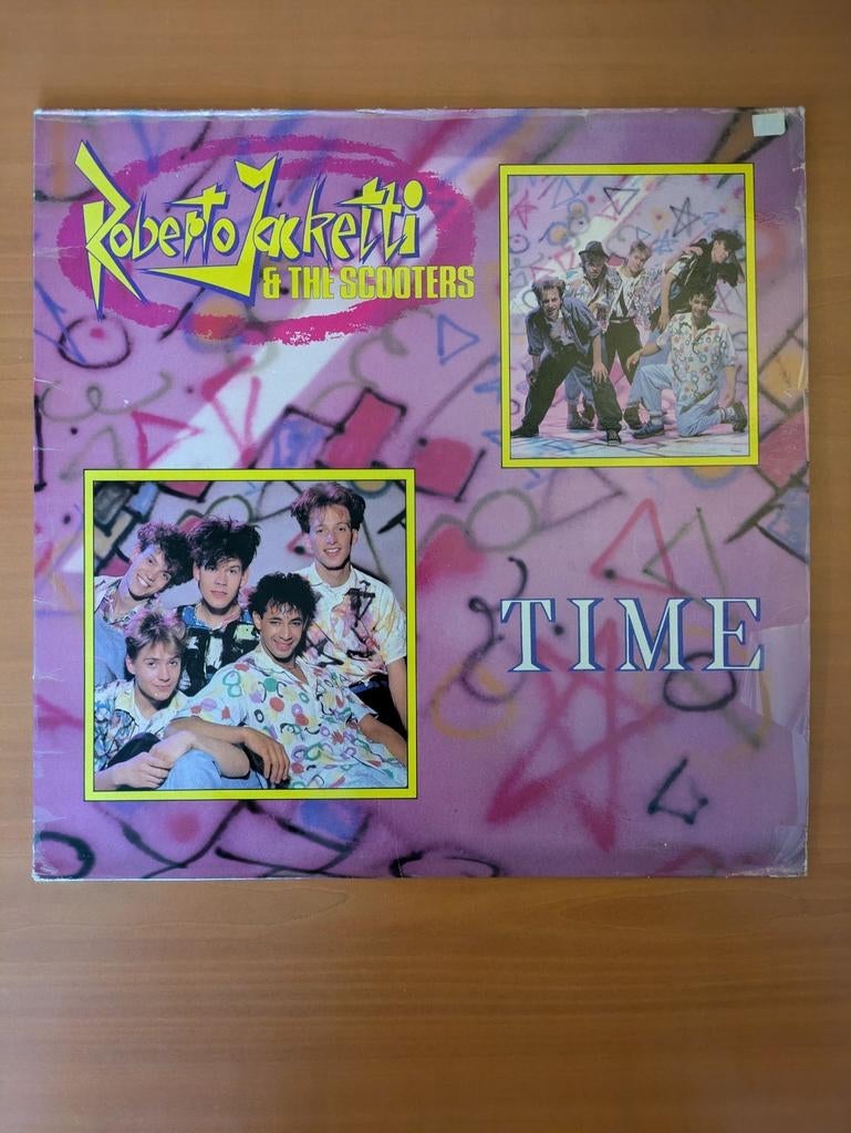 Roberto Jacketti & The Scooters - Time lp, Ophalen of Verzenden, Gebruikt, 12 inch