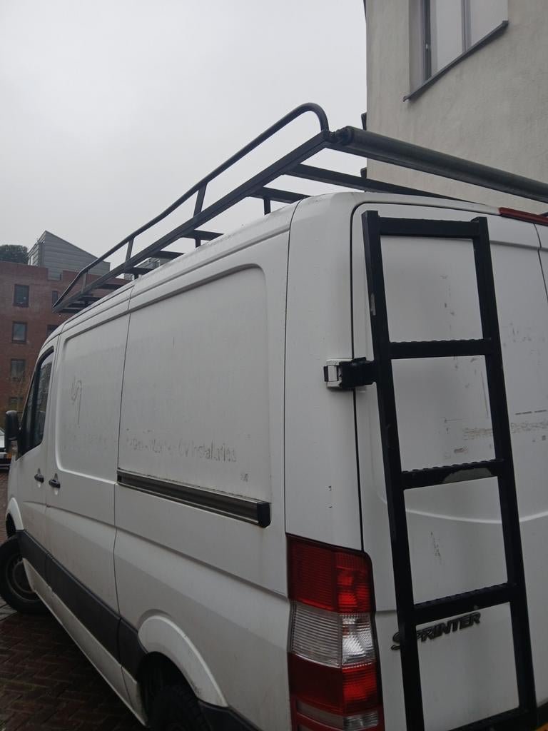Mercedes sprinter L1H1  imperial + ladder, Ophalen