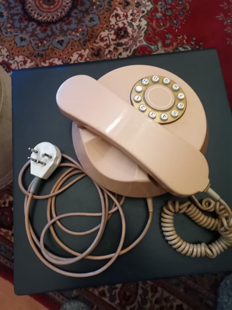 Vintage PTT Monaco draaischijftelefoon,, Ophalen of Verzenden