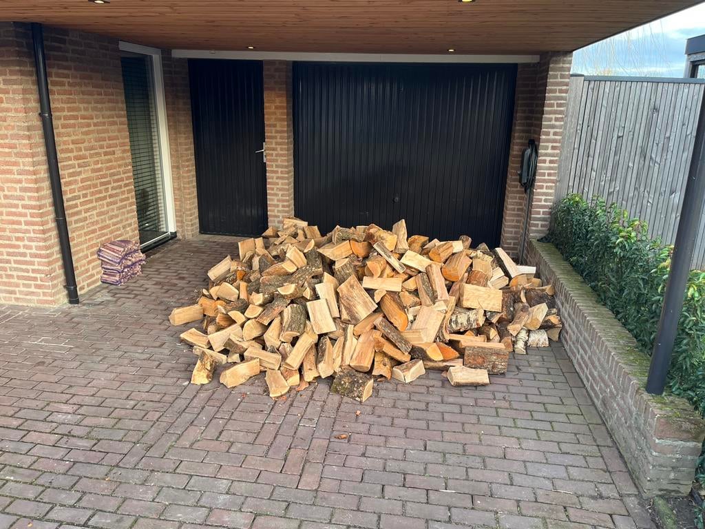 Droog haardhout Eiken/Berken/Elzen direct te stoken!🔥🪵, Ophalen
