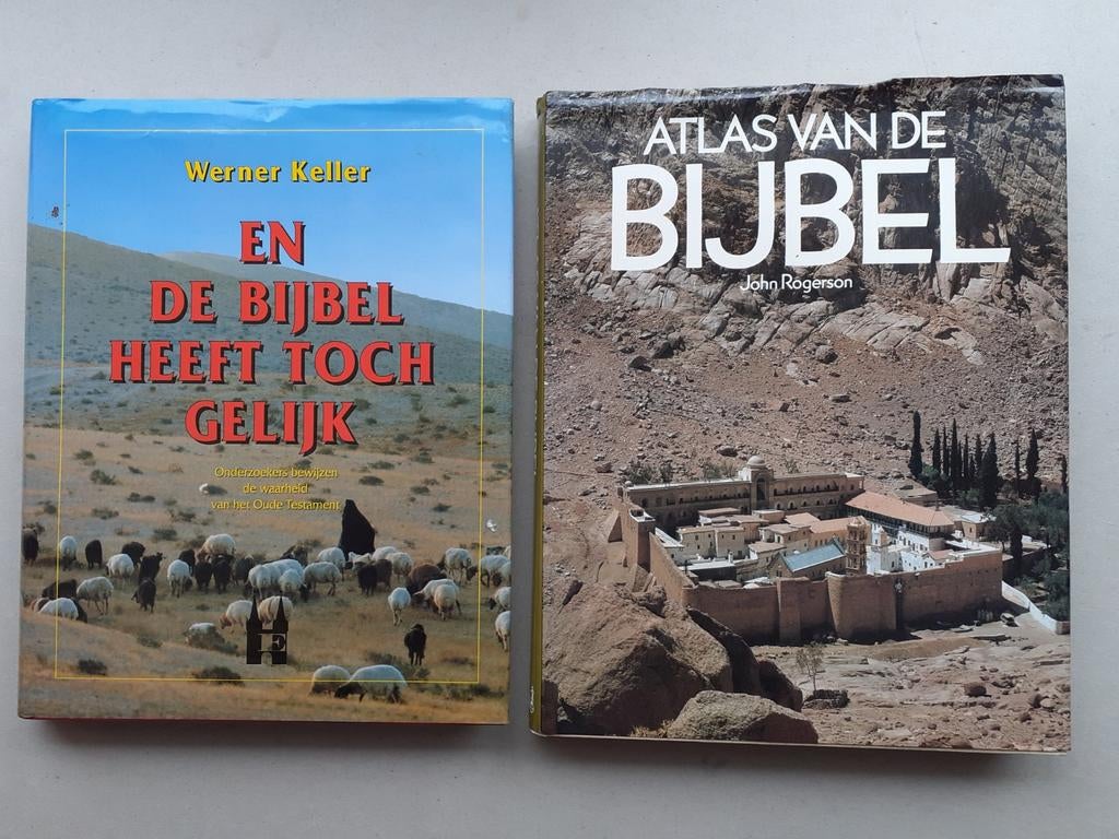 BIJBEL, verschillende boeken van en over de bijbel....., Ophalen of Verzenden, 20e eeuw of later, Zo goed als nieuw, Overige gebieden
