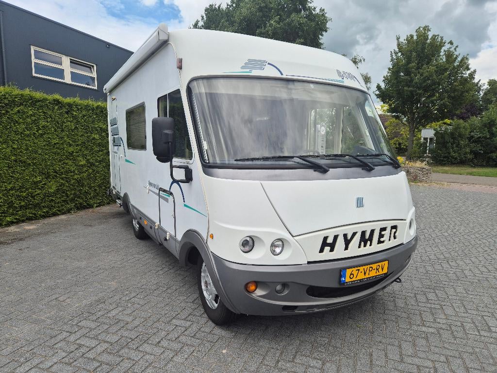 Hymer B544, Integraal, Ringverwarming, Fiat, Treinzit