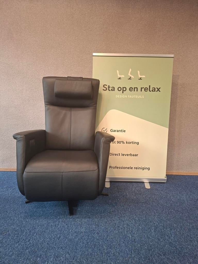 Sta op relax fauteuil Prominent Toscana ZGAN op accu 🔋, Minder dan 50 cm, Minder dan 75 cm, Ophalen of Verzenden, Zo goed als nieuw