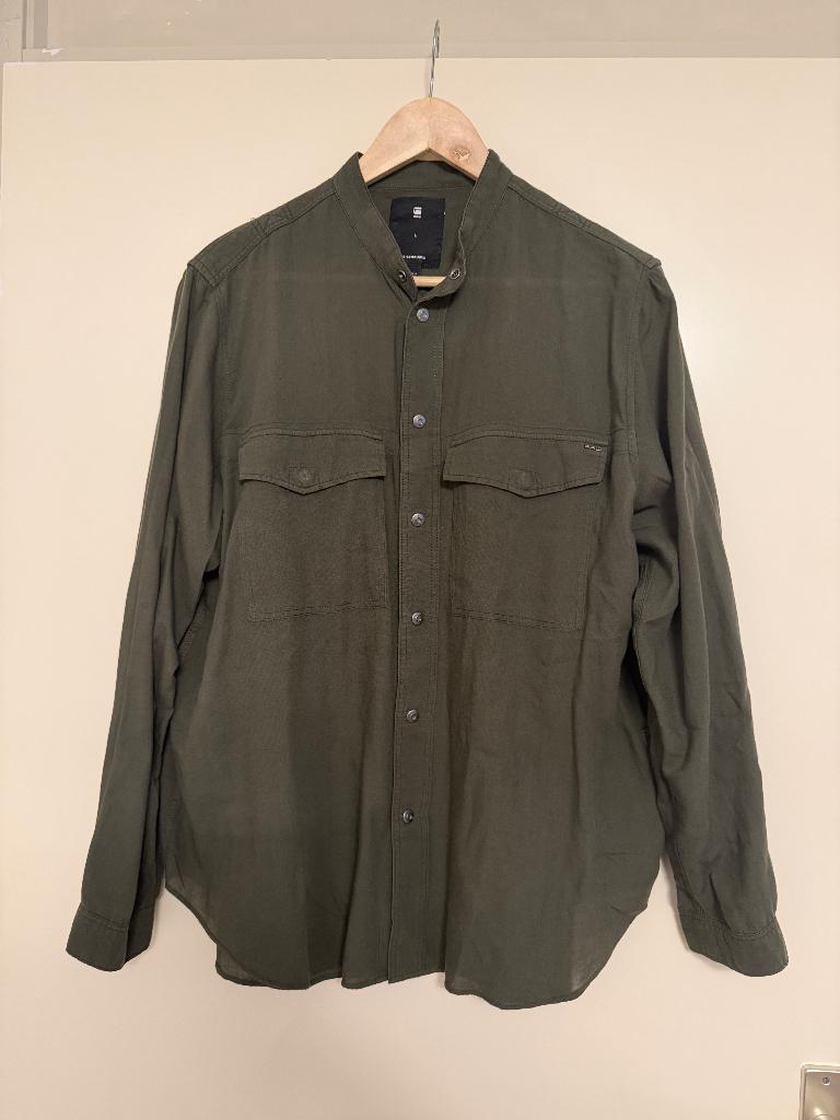 Gstar blouse donkergroen (maat L – valt ruim), Verzenden, Maat 42/44 (L), Groen, G-STAR RAW