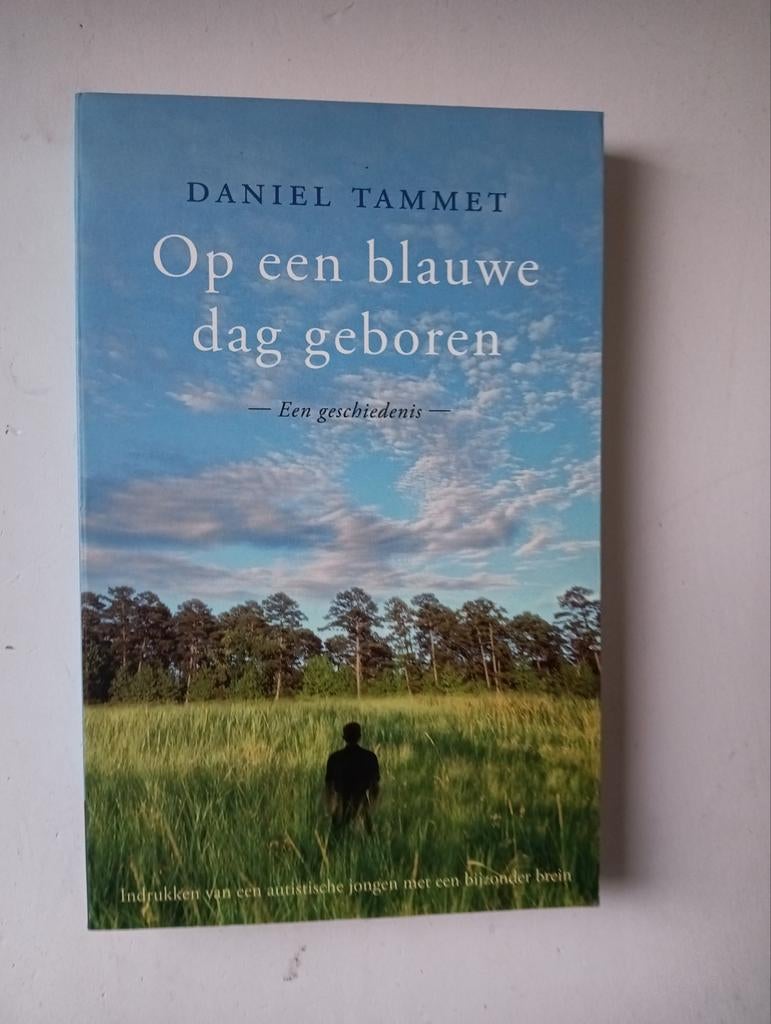 Daniel Tammet - Op een blauwe dag geboren, Ophalen of Verzenden, Zo goed als nieuw, Daniel Tammet