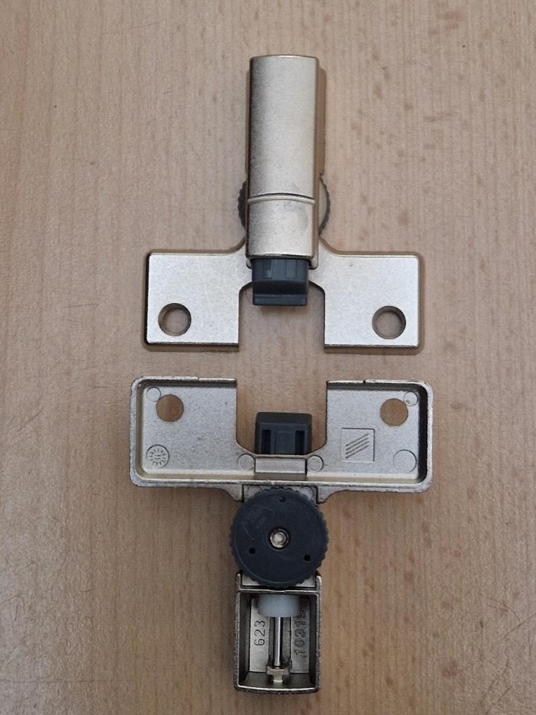 Hettich soft close dempers, Ophalen of Verzenden, Nieuw, Rvs, Scharnier