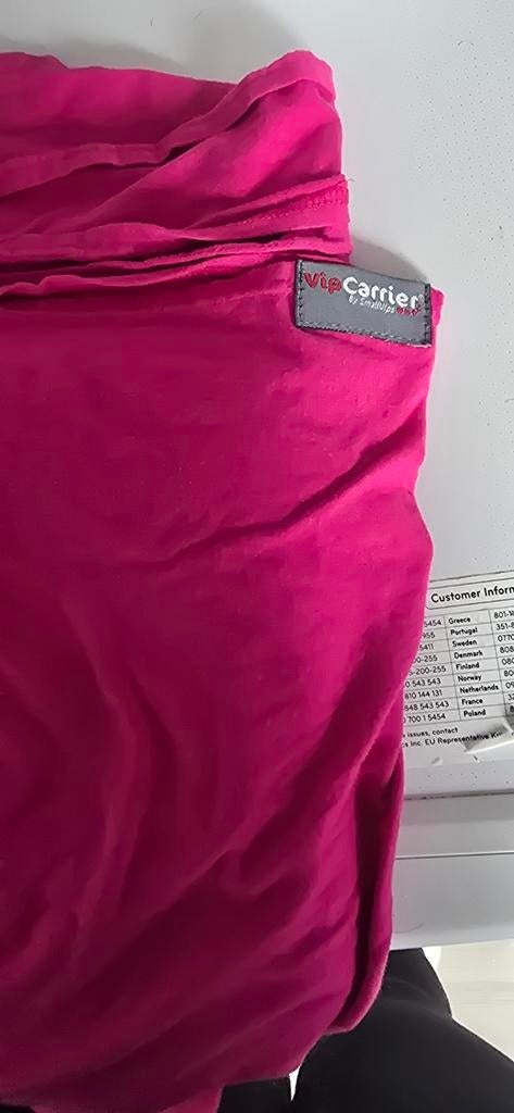 Roze Vip Carrier Draagdoek - Zo Goed Als Nieuw, Overige merken, Draagdoek, Ophalen of Verzenden, Zo goed als nieuw
