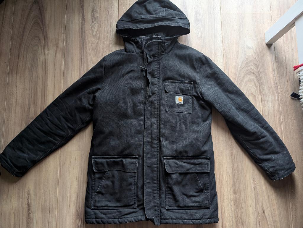Original vintage dark Carhartt winter jacket (Jas), Y2K, Kleding | Heren, Jassen | Winter, Ophalen, Carhartt, Zo goed als nieuw
