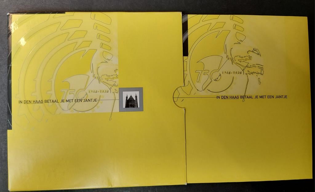 1998 Muntset In Den Haag betaal je met een jantje, Verzenden, Koningin Beatrix, 5 gulden, Setje