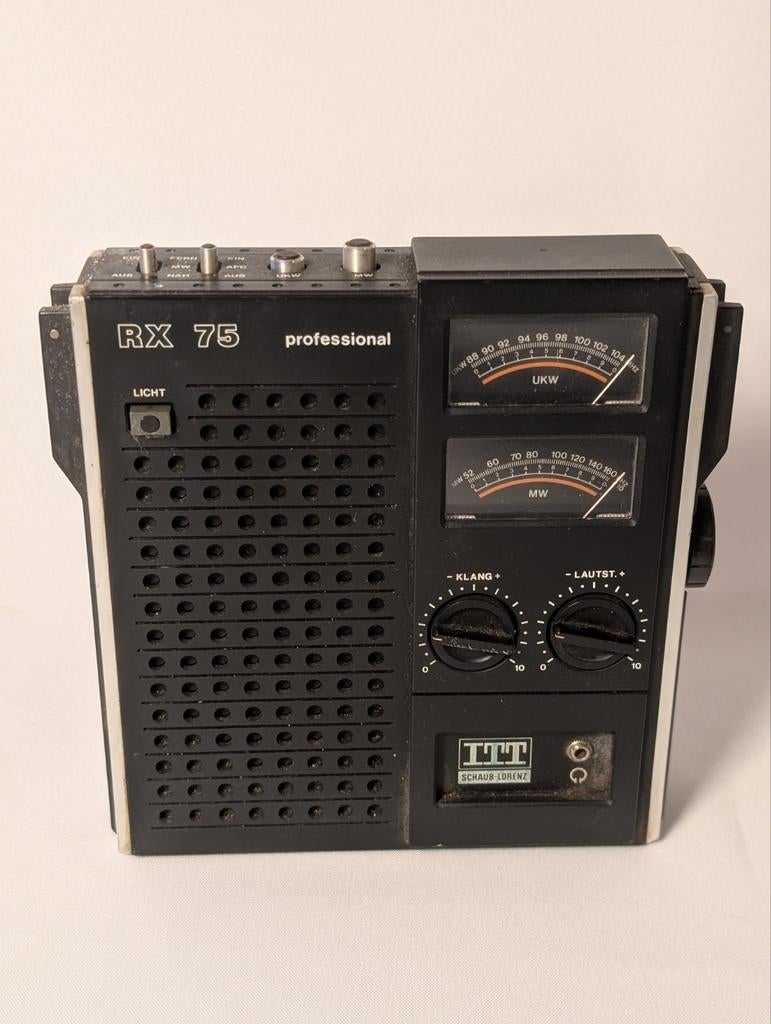 ITT Schaub-Lorenz RX 75 Professional – Vintage Radio, Audio, Tv en Foto, Gebruikt, ., Ophalen of Verzenden, .