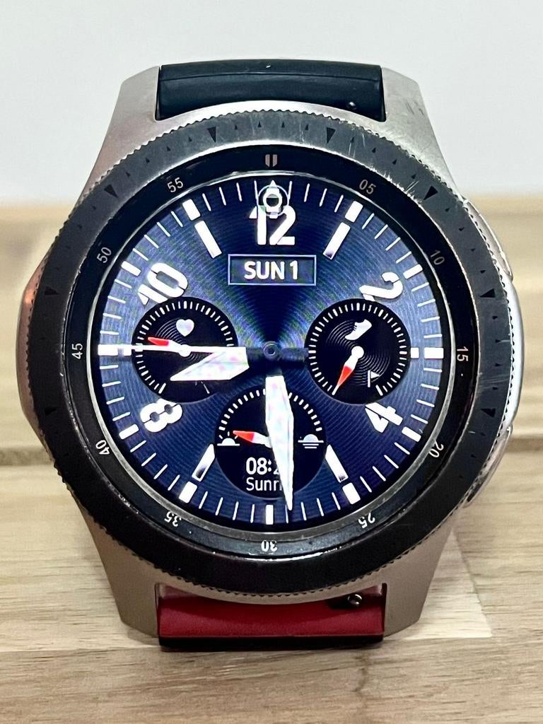 Samsung Galaxy Watch 4 Classic 46mm / Zilver - Topconditie!, Sieraden, Tassen en Uiterlijk, Smartwatches, Gebruikt, Ophalen of Verzenden