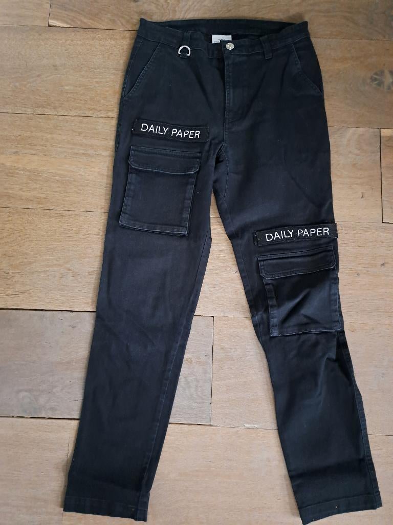 Zwarte broek van Daily Paper, Zwart, Daily Paper, Ophalen of Verzenden, Maat 36 (S)