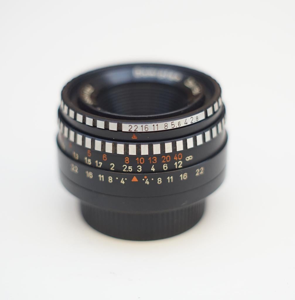 Mooie M42 Domiplan 50mm f2.8 van Meyer-Optik Görlitz, Ophalen of Verzenden