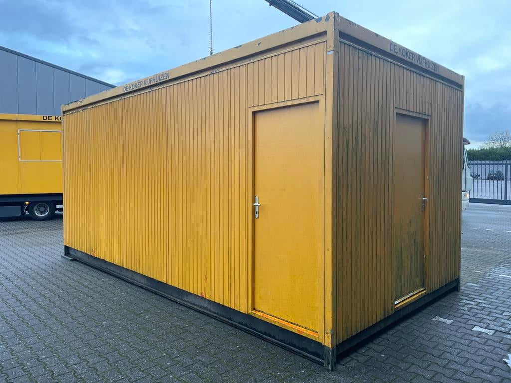 Nette kantoorunit 6x3 meter, Ophalen of Verzenden