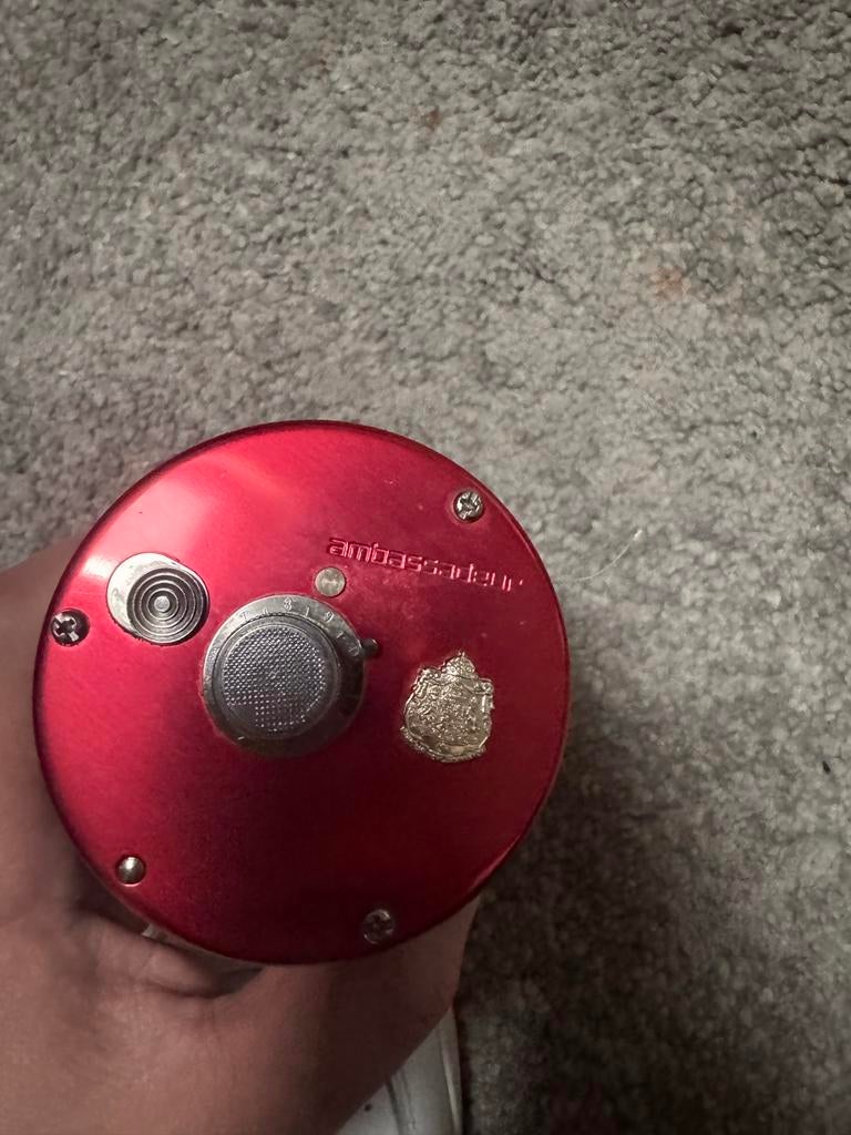 Abu Garcia Ambassadeur 7001c - Perfecte Staat, Watersport en Boten, Ophalen of Verzenden, Zo goed als nieuw, Molen