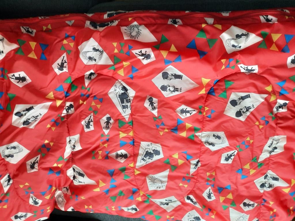 Leuke kinderslaapzak met vrolijke print, Caravans en Kamperen, Ophalen of Verzenden