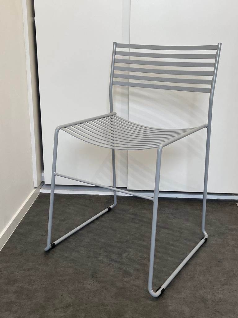 Aero Chair EMU Paul Newman 2 stuks design stoelen, Ophalen, Grijs, Metaal, Twee