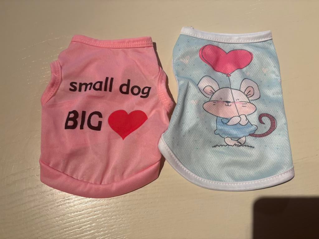 Hondenshirts maat XS, Dieren en Toebehoren, Ophalen, Gebruikt, Hondenshirt