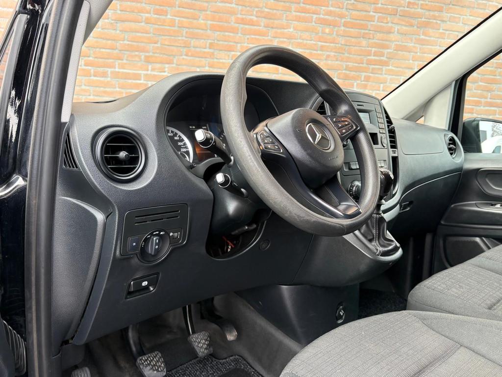 Mercedes-Benz Vito 116CDI 164PK Lang / 2.500KG Trekhaak / Cr, 4 cilinders, Met garantie (alle), 2500 kg, Zwart