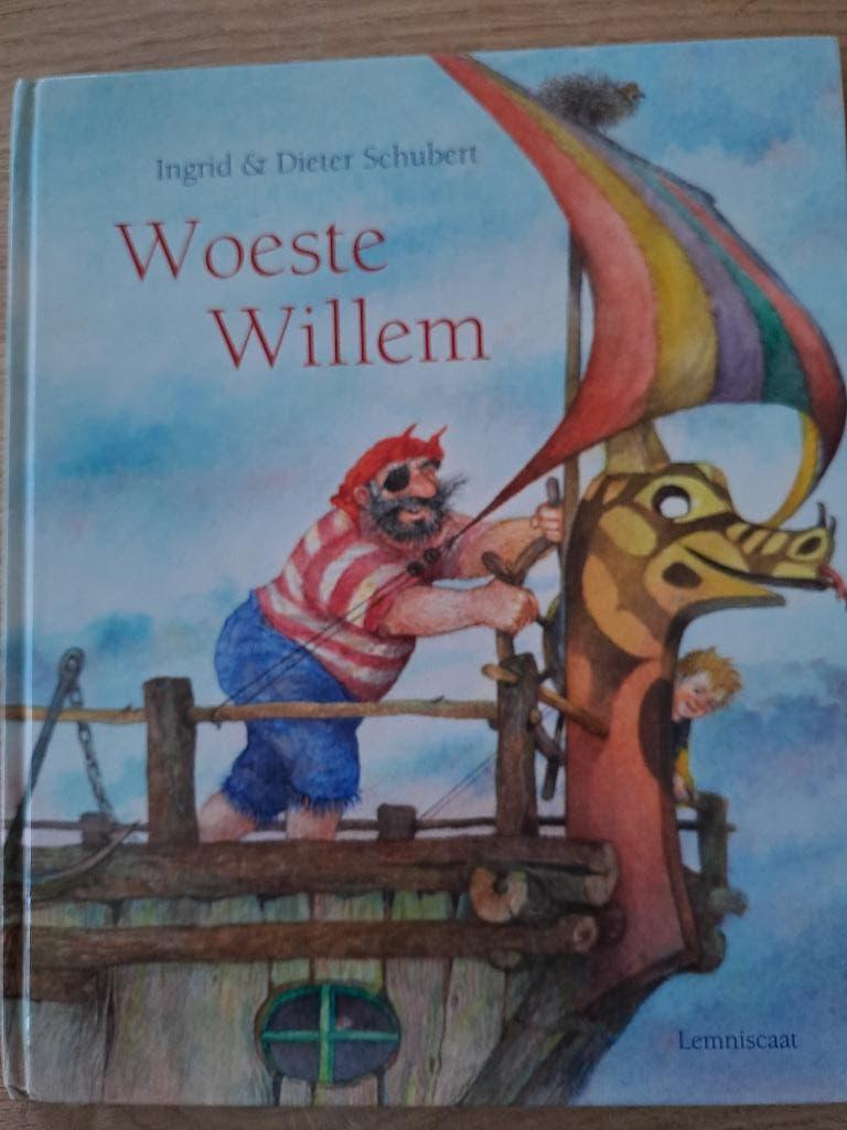 WOESTE WILLEM. INGRID EN DIETERSCHUBERT, Ophalen of Verzenden, Gelezen, Ingrid & Dieter Schubert, Prentenboek