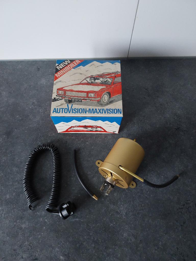 Autovision Ruitenvloestof verwarmer Oldtimer VW BMW Mercedes, Ophalen of Verzenden, Nieuw