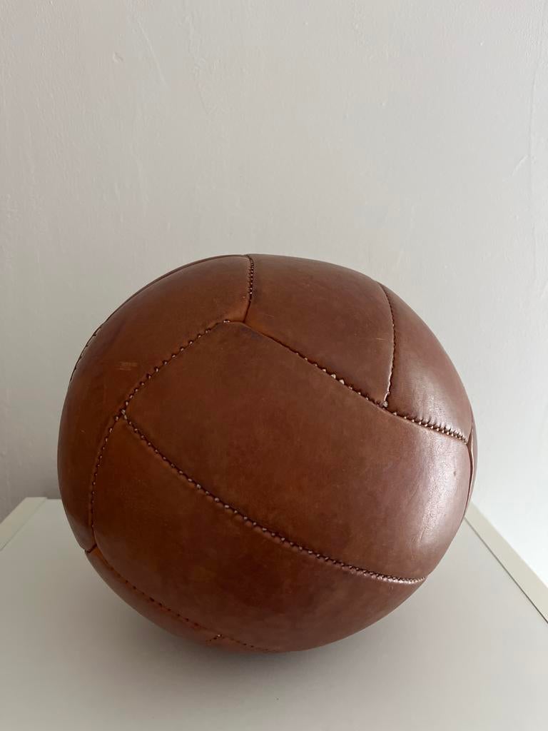 Echt lederen medicine bal, Ophalen of Verzenden, Gebruikt, Medicijnbal