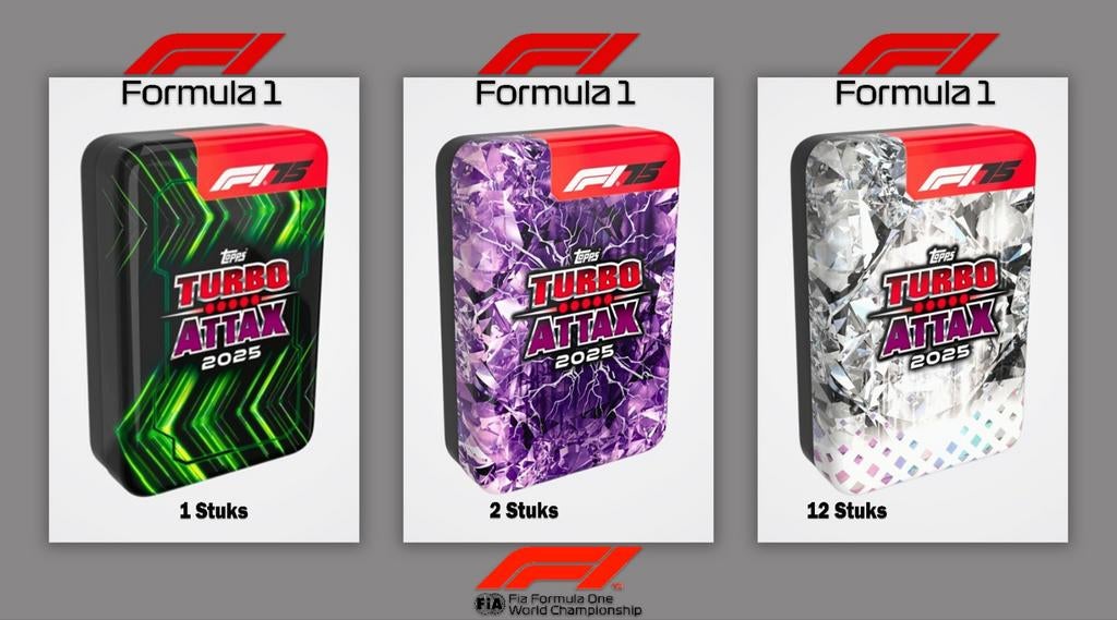 Lege Topps Turbo Attax 2025 blikken, Ophalen of Verzenden, Nieuw, Overige