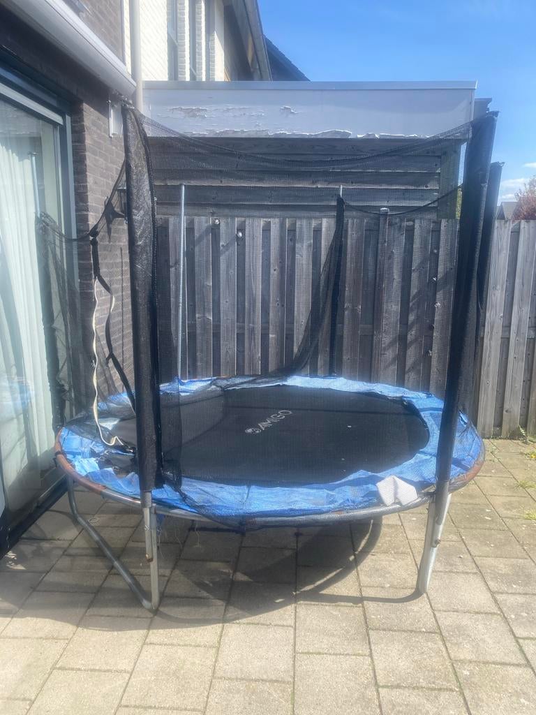 Gratis trampoline, Ophalen of Verzenden, Gebruikt